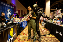 Cosplayers attend the Winter Con Convention at Resorts World NYC in Jamaica, Queens, on Mar. 12, 2022. (Photo by Gabriele Holtermann)