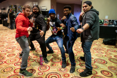 Cosplayers attend the Winter Con Convention at Resorts World NYC in Jamaica, Queens, on Mar. 12, 2022. (Photo by Gabriele Holtermann)