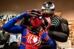 Cosplayers attend the Winter Con Convention at Resorts World NYC in Jamaica, Queens, on Mar. 12, 2022. (Photo by Gabriele Holtermann)