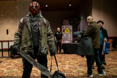 Cosplayers attend the Winter Con Convention at Resorts World NYC in Jamaica, Queens, on Mar. 12, 2022. (Photo by Gabriele Holtermann)