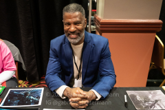 "Aliens" Ricco Ross attends the Winter Con Convention at Resorts World NYC in Jamaica, Queens, on Mar. 12, 2022. (Photo by Gabriele Holtermann)