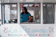 Dogs and their people partake in the Woof-Stock “Paw-ty” in Edgewater, NJ. A dog parade and raffle as well as a “red-carpet’ paw-parazzi took place where not all dogs competed, nor did all dogs win but they most definitely had paw-fect time. (C) Bianca Otero. October 2, 2021