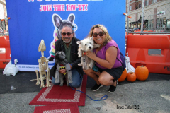 New York,  October 2, 2021  Bergen County’s most fashionable pups are encouraged to dress up and strut their stuff on the red carpet and pose for a photos the Puparazzi Pooch Parade.