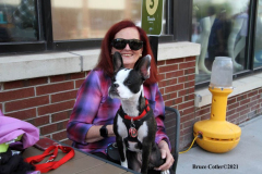 New York,  October 2, 2021  Bergen County’s most fashionable pups are encouraged to dress up and strut their stuff on the red carpet and pose for a photos the Puparazzi Pooch Parade.