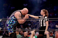 Pictured: Paul Wight 
Wrestlers from AEW (All Elite Wrestling) fought each other in the ring under the roof of Arthur Ashe Stadium in Flushing NY on September 22, 2021 during a live taping of AEW Dark: Elevation.  (Photo by Andrew Schwartz)