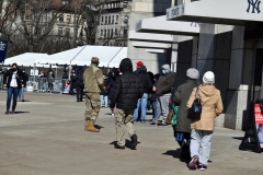 YANKEE STADIUM March 3, 2021 - Now A 24/7 Mega Site in the Bronx for Covid Vaccine.