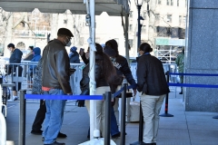 YANKEE STADIUM March 3, 2021 - Now A 24/7 Mega Site in the Bronx for Covid Vaccine.