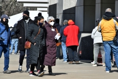 YANKEE STADIUM March 3, 2021 - Now A 24/7 Mega Site in the Bronx for Covid Vaccine.