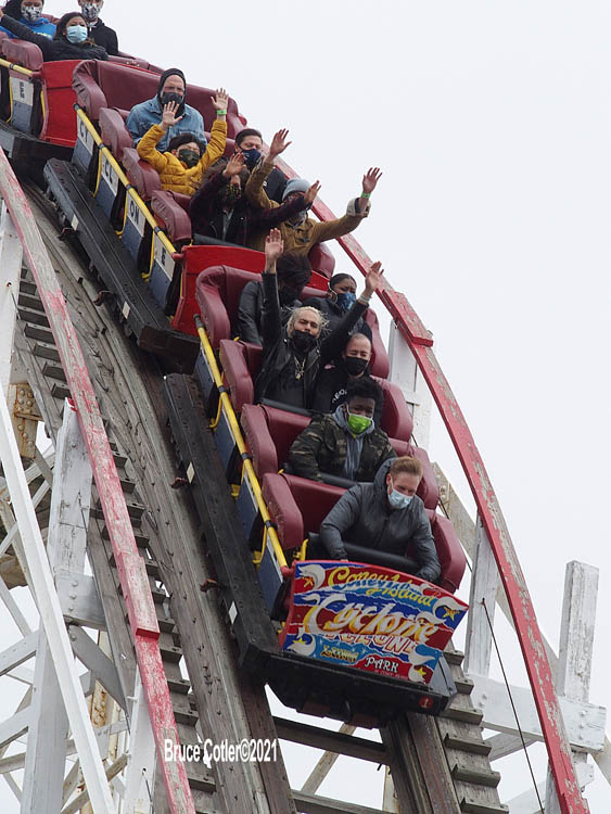Coney Island’s Amusement Park Opens After 18 Month Shut Down Due to Corona Virus Pandemic
