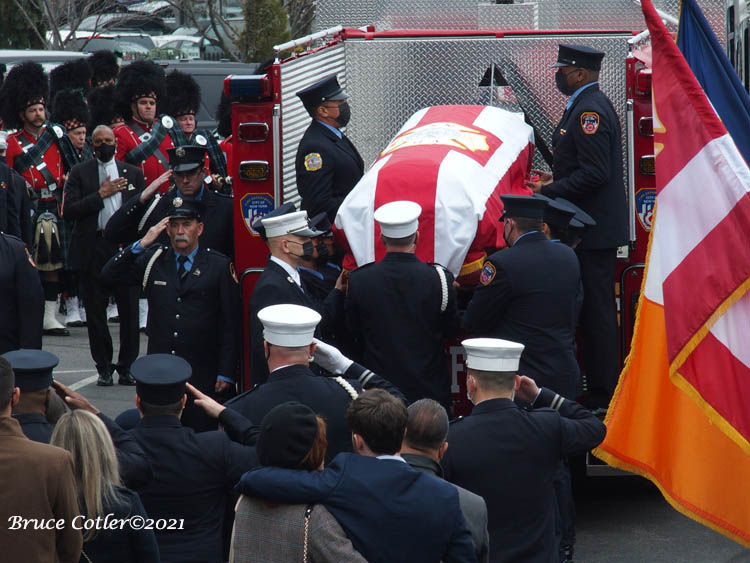 Probationary Firefighter Vincent L. Malveaux Funeral