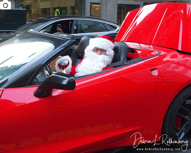 Santa Claus on East 42nd Street