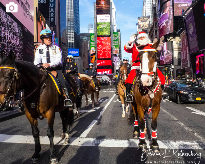 Santa in Times Square