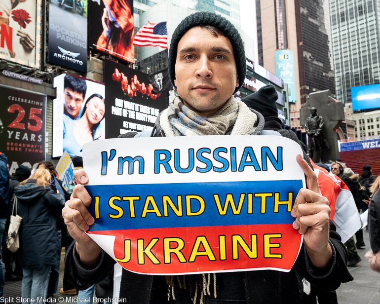 Stop Putin Rally in New York City