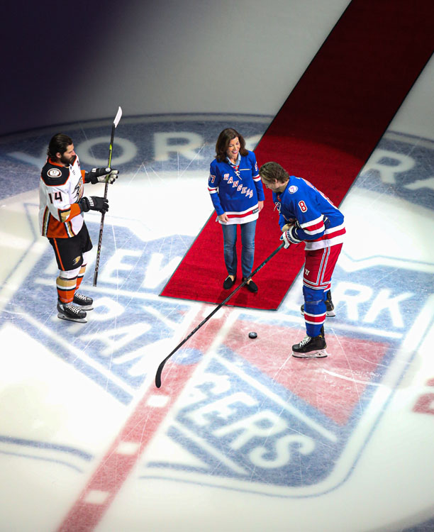 Governor Hochul Joins the New York Rangers for “Women’s Empowerment Night” and Drops the Ceremonial Puck