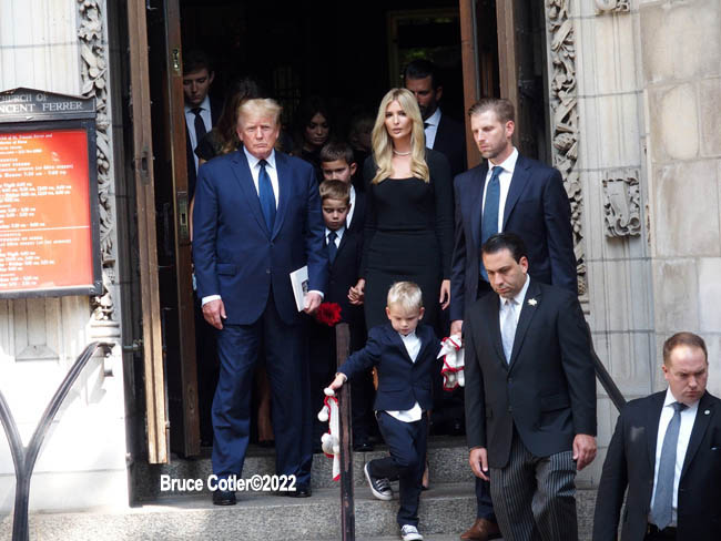 Ivana Trump Funeral