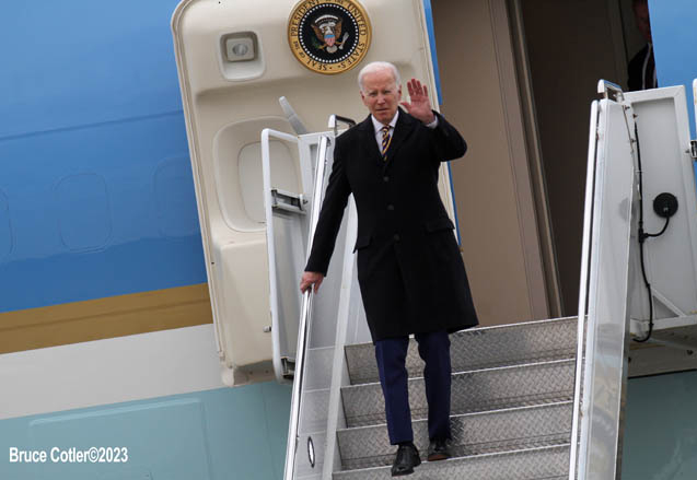 President Biden Arrives At JFK Airport