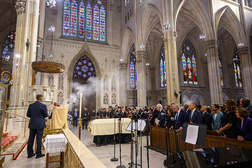 Funeral for Congressman Charles Rangel at St. Patrick’s Cathedral-June 13, 2025