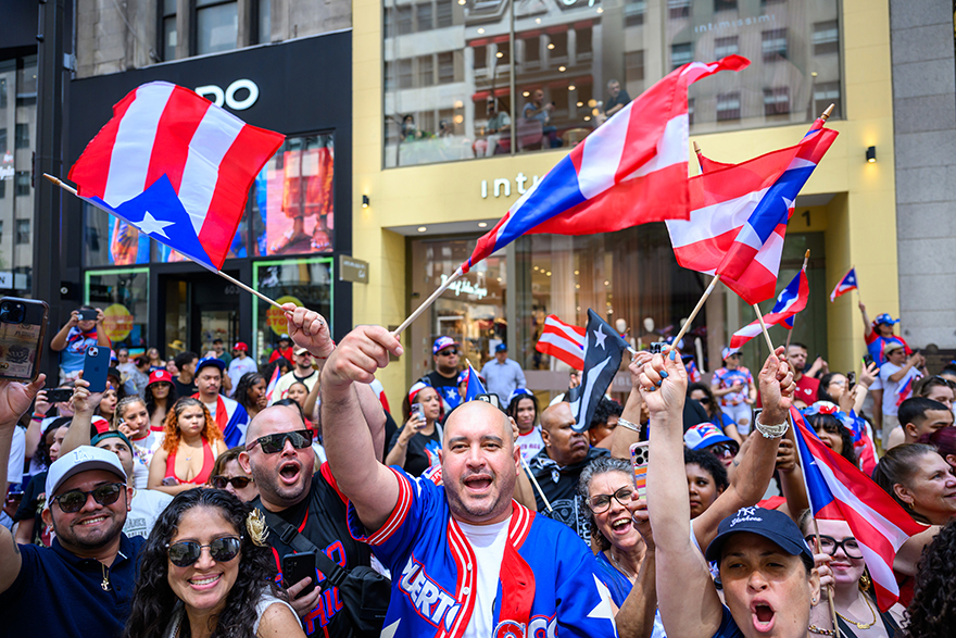 Annual Puerto Rican Day parade on 5th Avenue-June 8, 2025