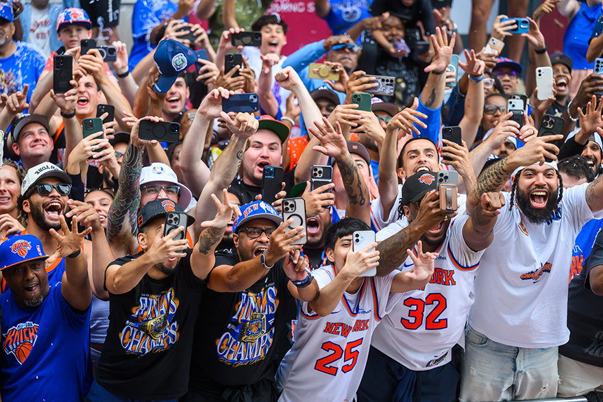 Knicks Ticker Tape Parade-June 18, 2026