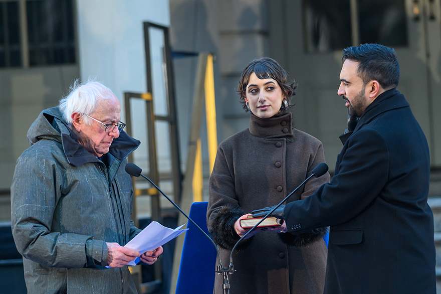 Inauguration of Mayor Zoran Mamdani-January 1, 2026